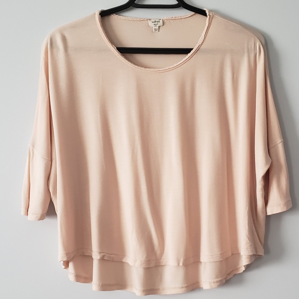 WILFRED Blush Crop Top